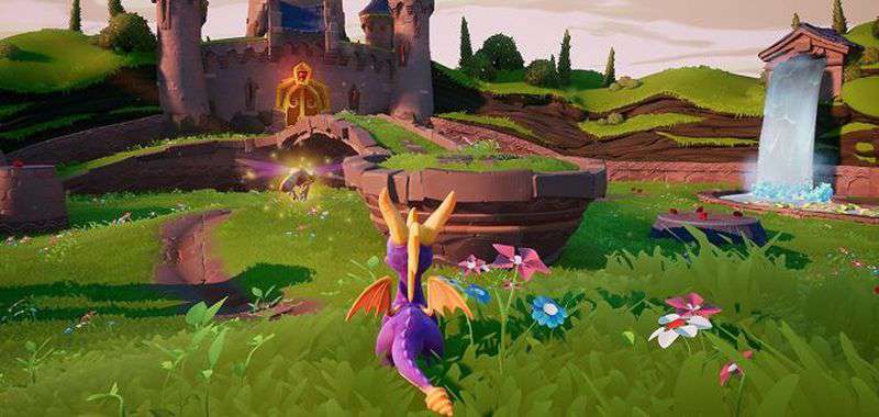 Odrestaurowany Spyro na nowym gameplayu wygląda przepięknie