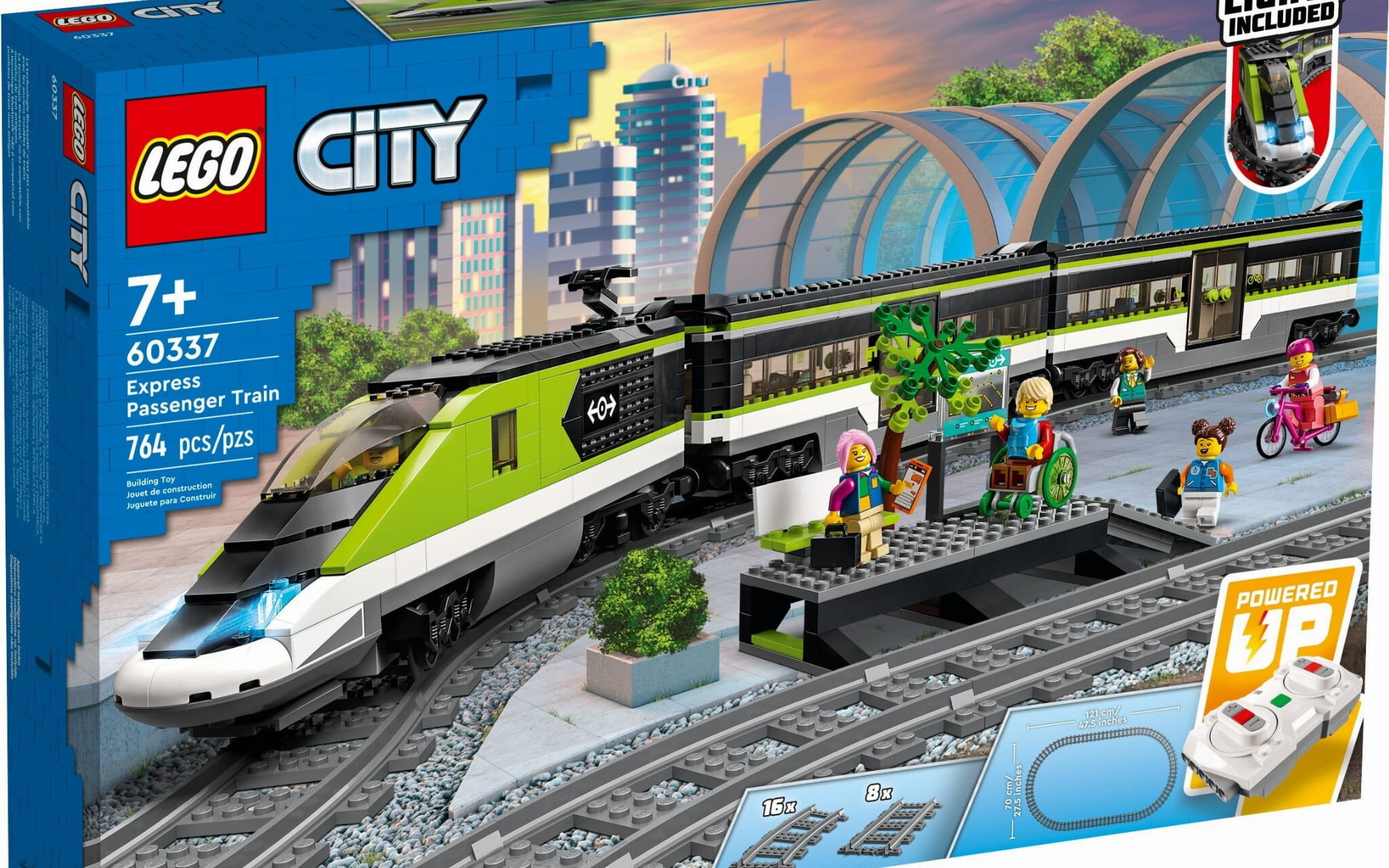Promocja na interesujące zestawy LEGO City Pociąg Pasażerski i samochody LEGO Technic - od 209 zł