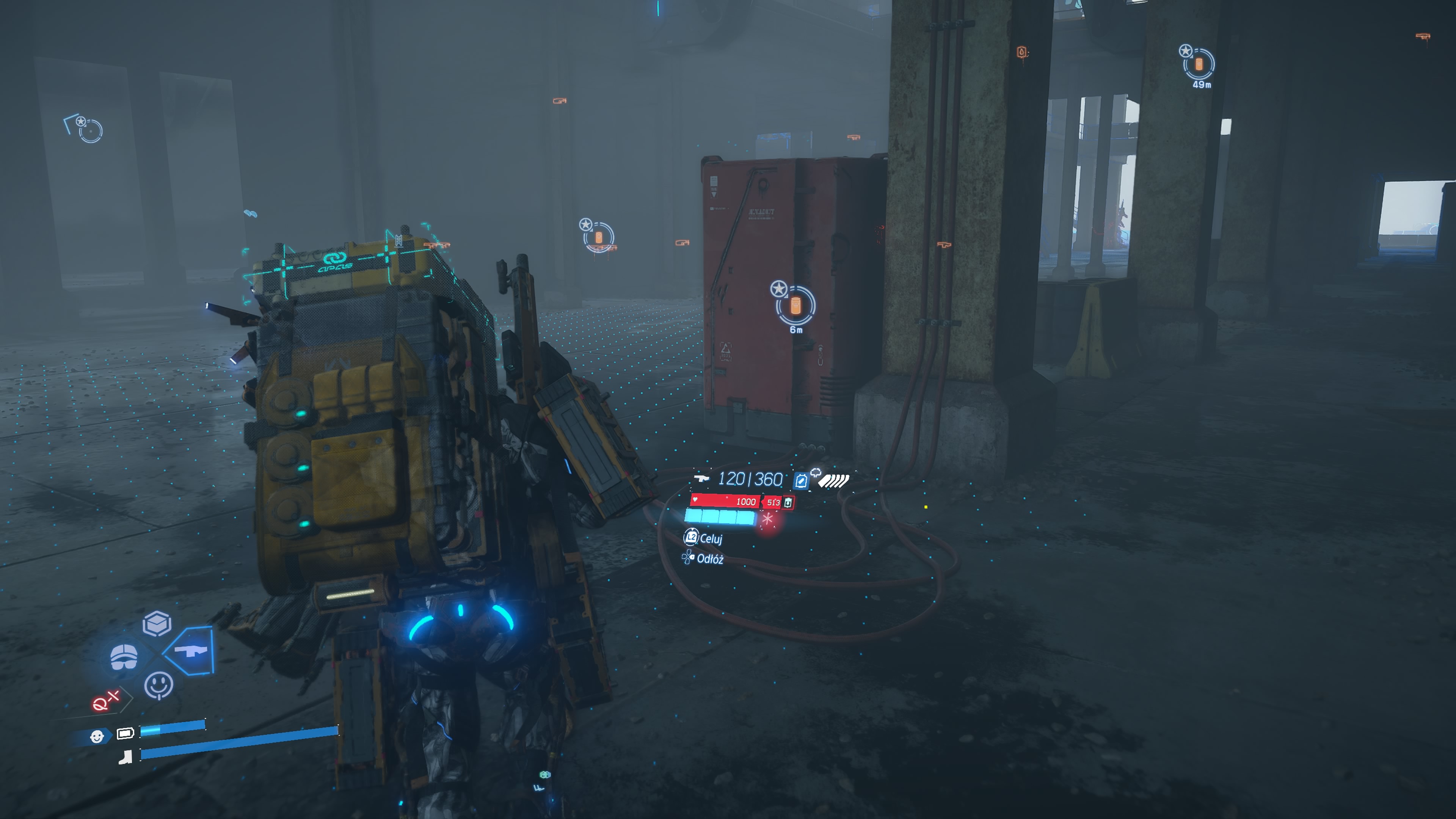 Death Stranding 2 - Zlecenie 35: dane z fabrykatorów widmowych mechów, strażnicy