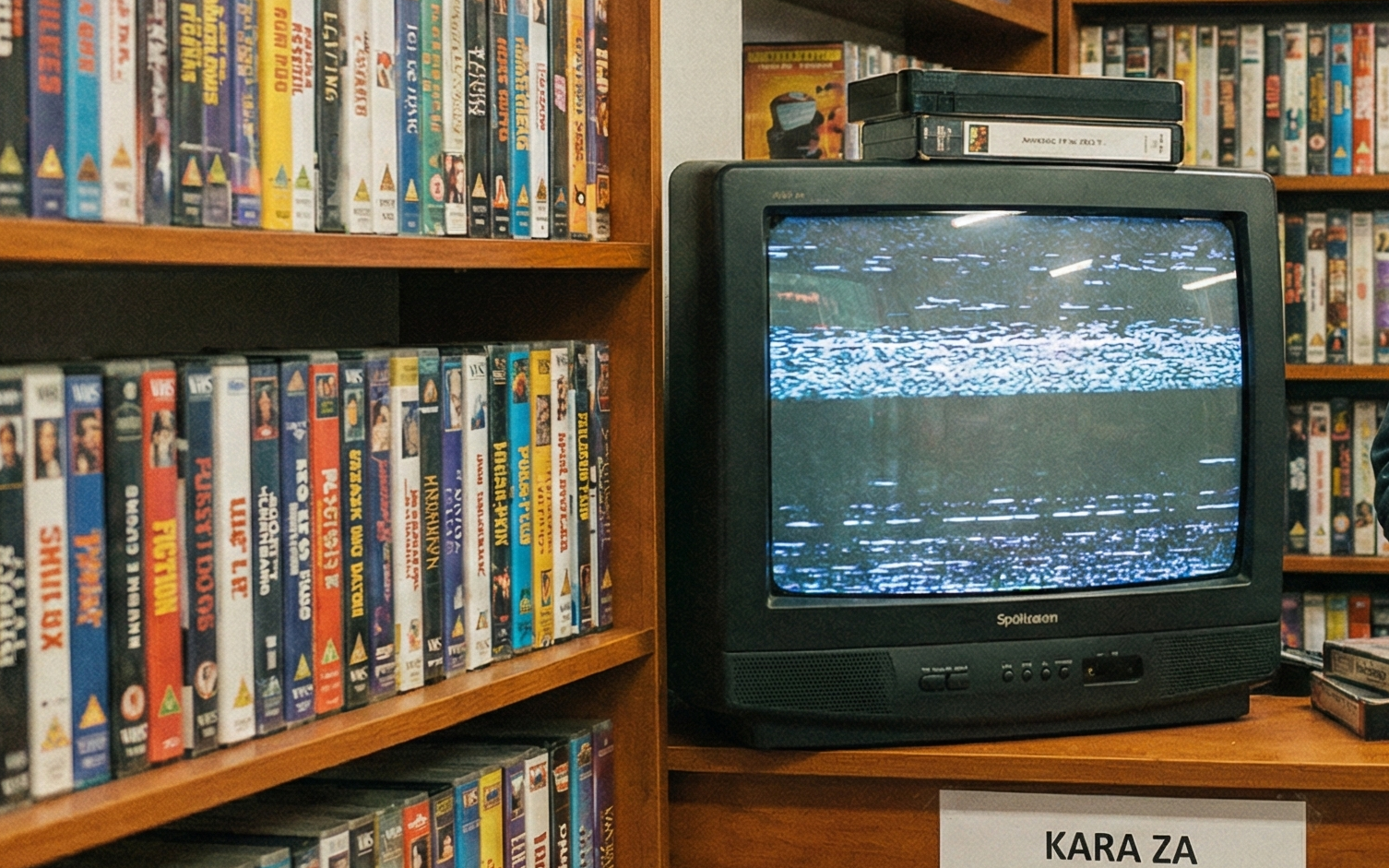 Pamiętasz czasy wypożyczalni kaset VHS? Szum taśmy, zapach plastiku i kara za nieprzewinięcie