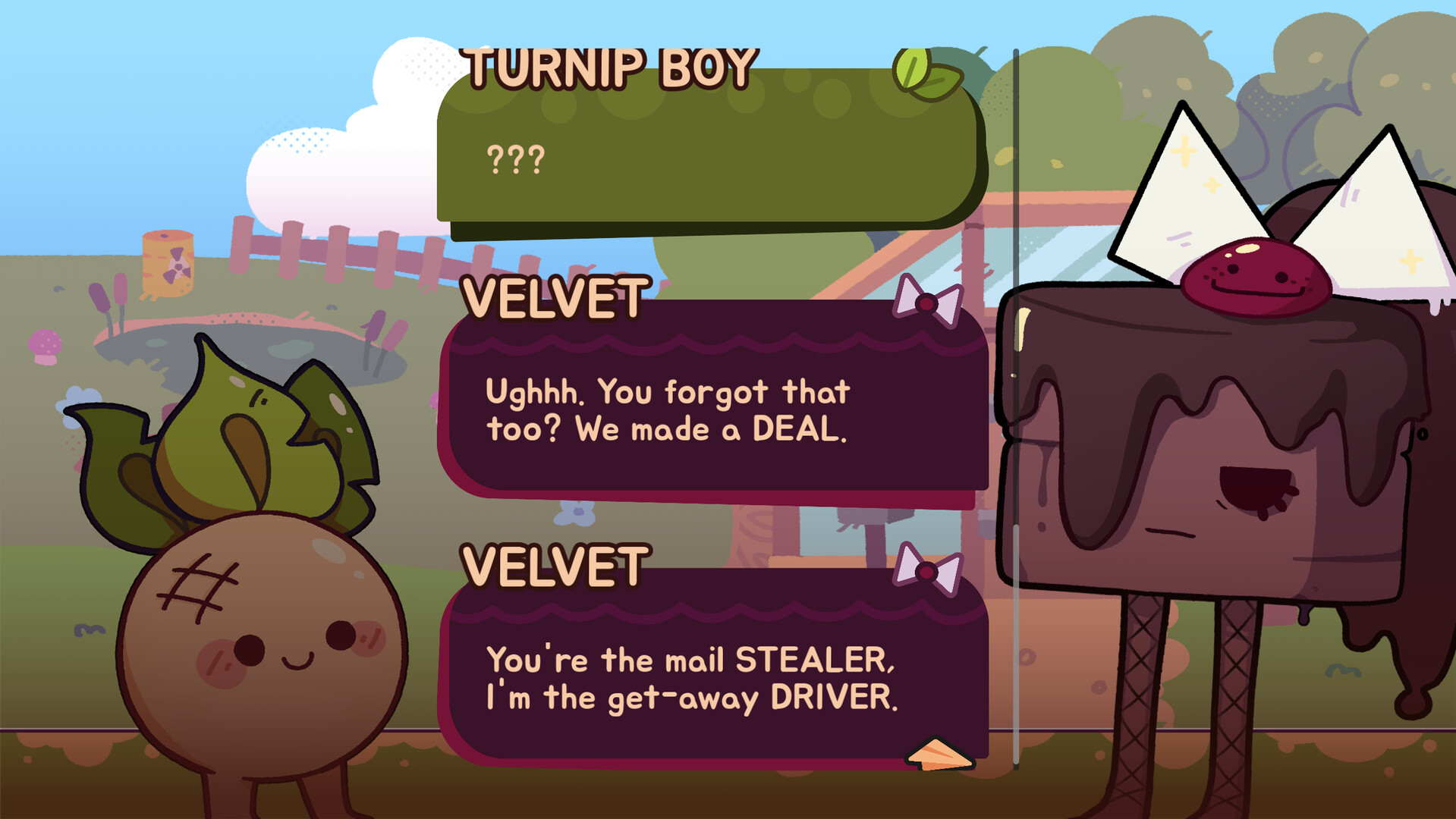 Turnip Boy Steals the Mail #5