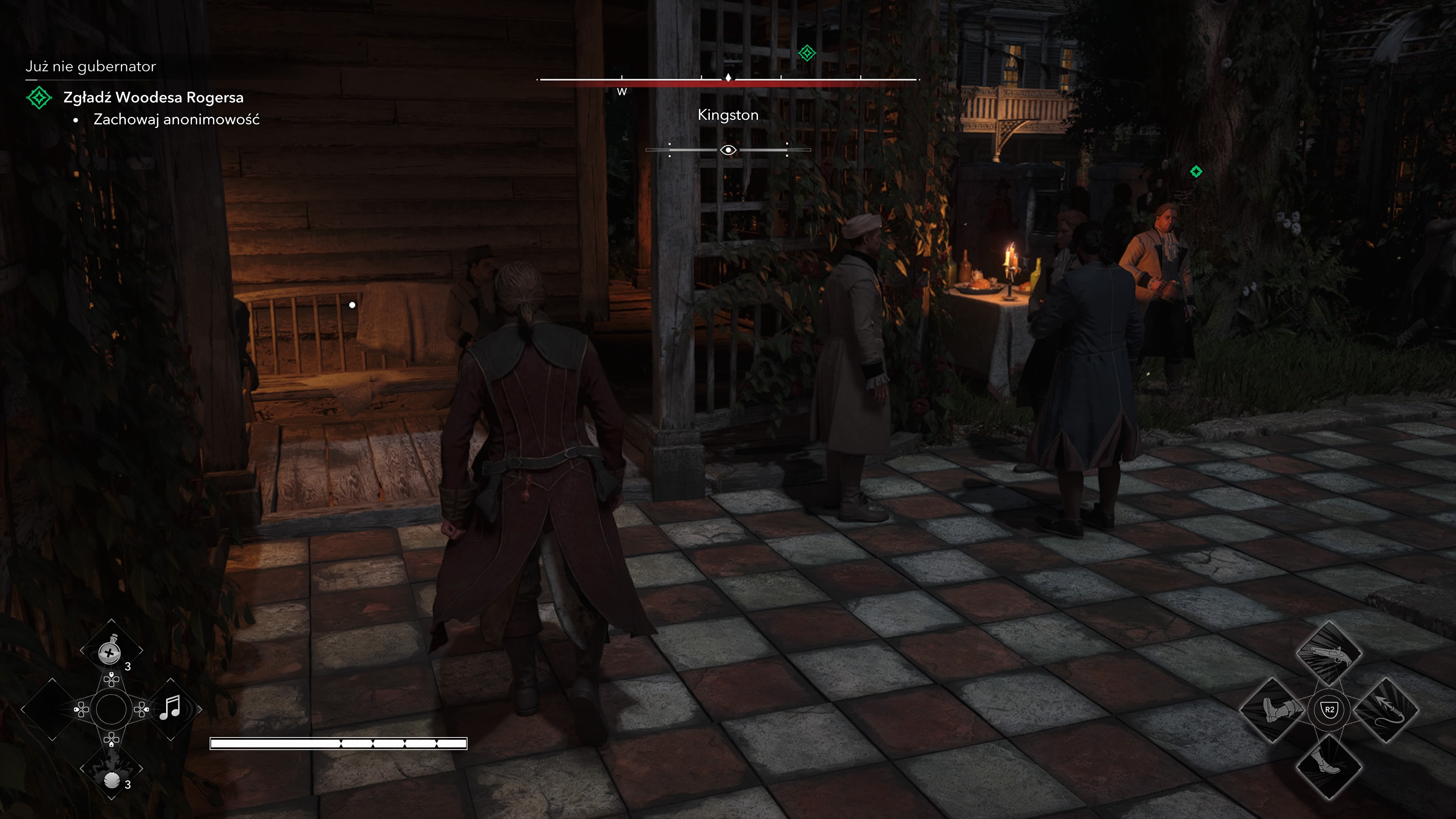 Assassin's Creed Black Flag Resynced - Już nie gubernator: Ferrero, przebranie, Rogers