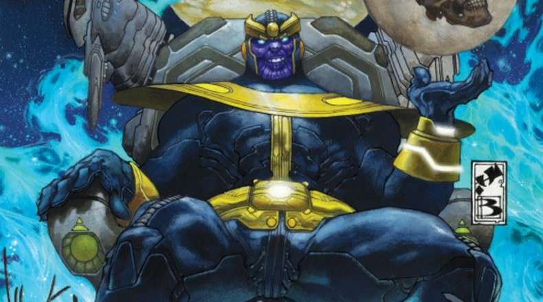 Recenzja komiksu Thanos Powstaje. Poznaj historię łotra, z którym zmierzą się Avengers