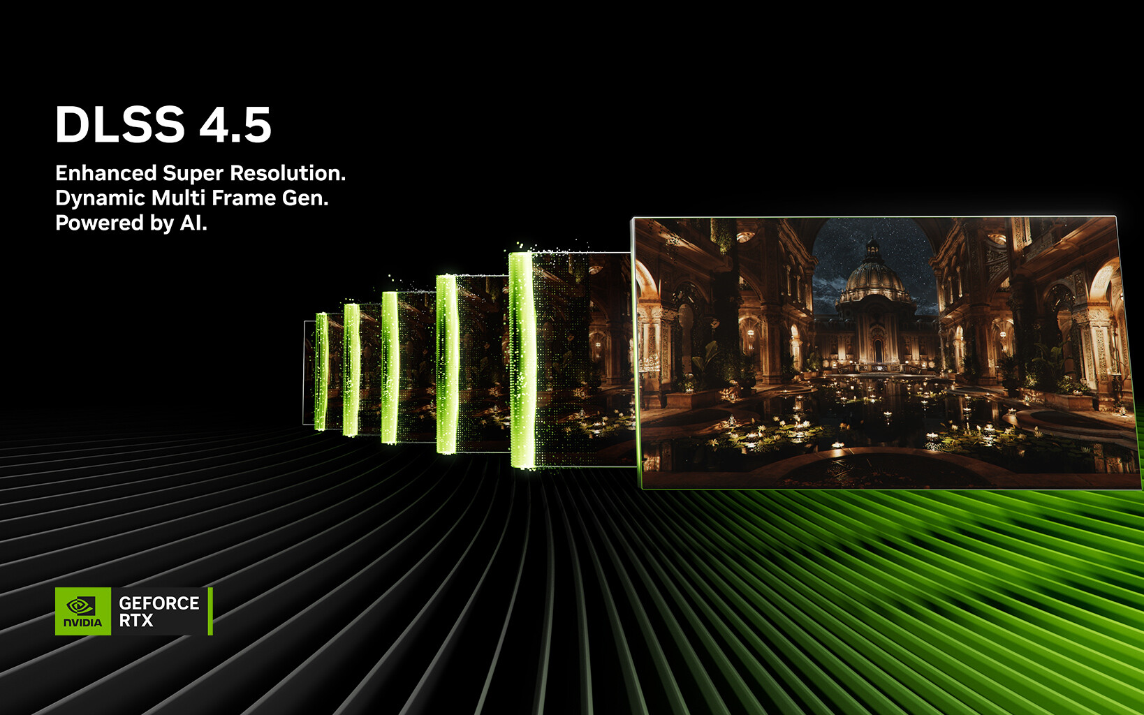 NVIDIA udostępnia ulepszony DLSS 4.5. Technologia generowania klatek wchodzi na nowy poziom wydajności