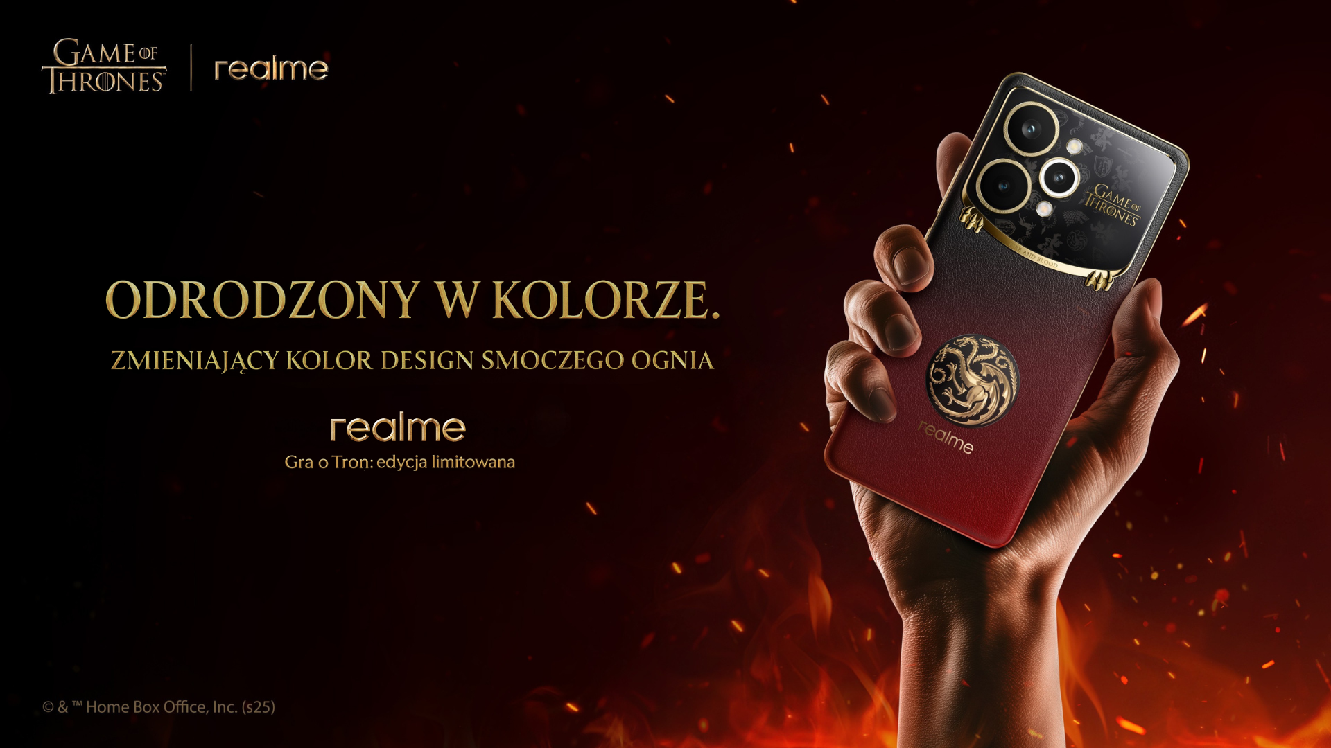 Realme Gra o Tron odrodzony w kolorze