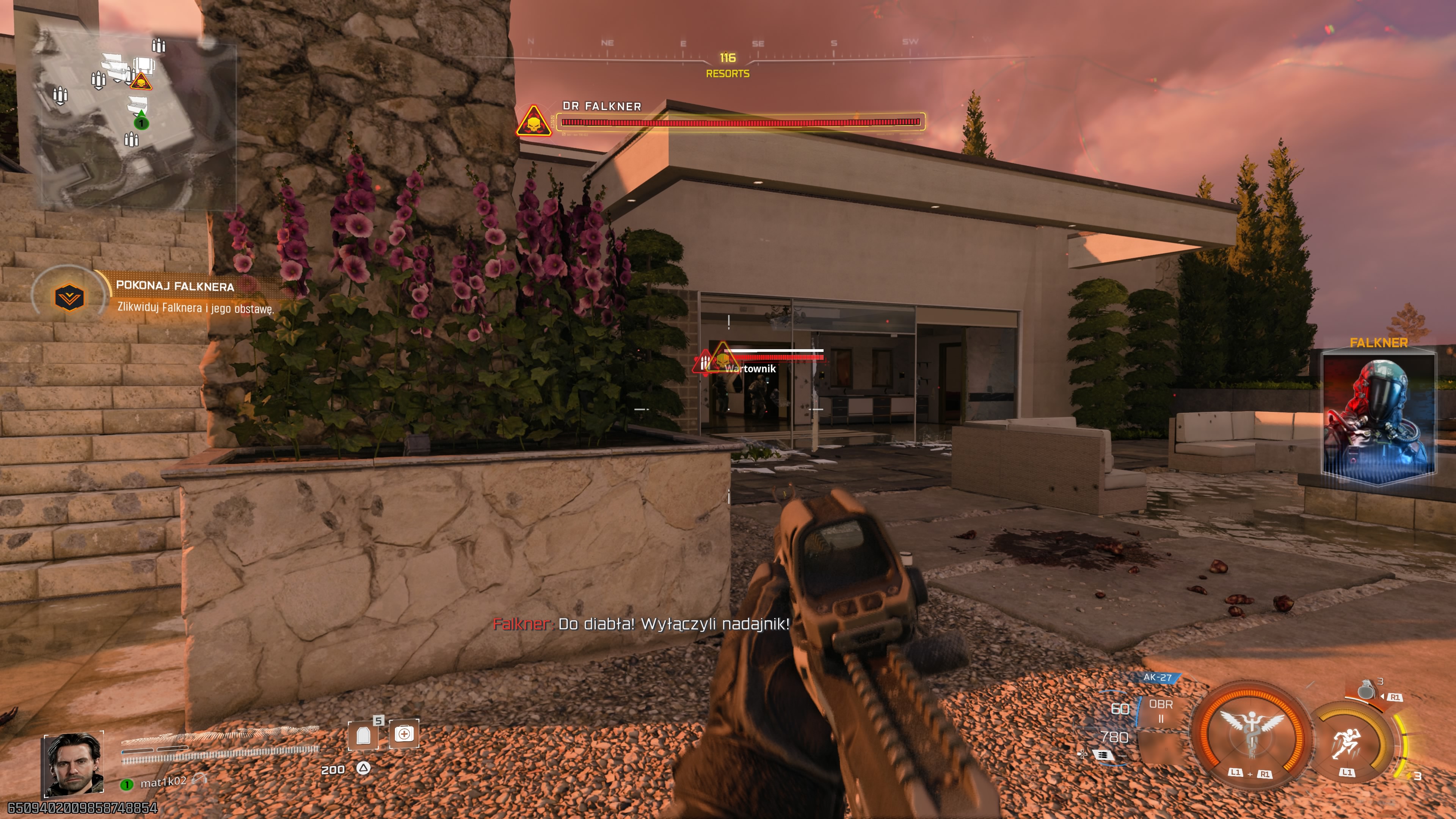 Call of Duty Black Ops 7 - Kwarantanna: zdrajca, garaż, apartament, doktor Falkner