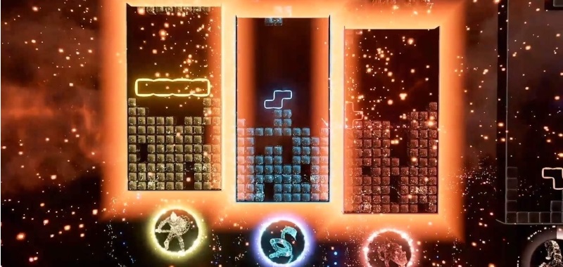 Tetris Effect: Connected na rozgrywce z Xboksa Series X. Gameplay pokazuje PVP i kooperację