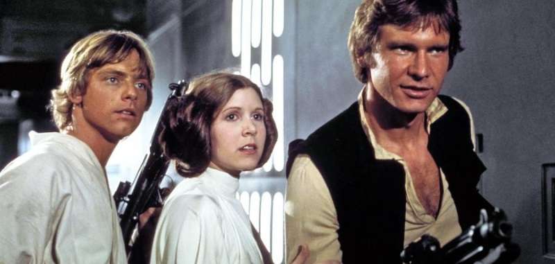 Gwiezdne Wojny. Han Solo i Luke Skywalker w pierwszej wspólnej scenie