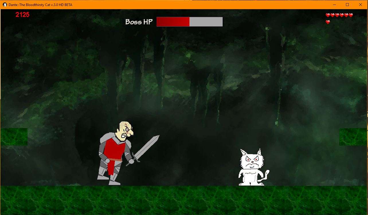 W grze zawarte są walki z bossami. Tutaj walka z bossem nr 2. (Można go bić metodą na ,,Mario&#039;&#039; albo standardowymi metodami.