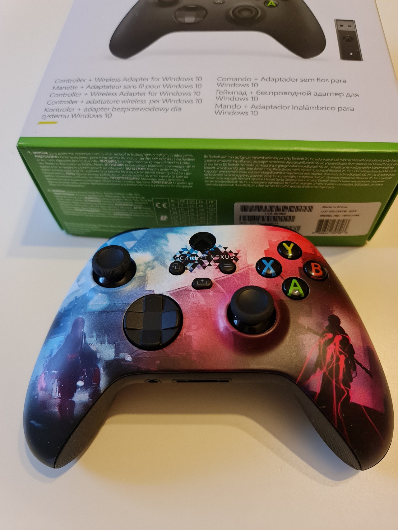 Scarlet Nexus z pięknym kontrolerem #1