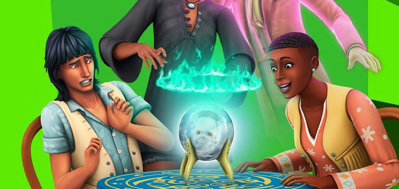 The Sims 4 Zjawiska Paranormalne. Nawiedzone domy i duchy zmarłych na zwiastunie