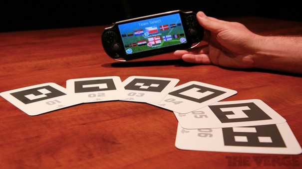 Rozszerzona rzeczywistość w PlayStation Vita na nowych materiałach