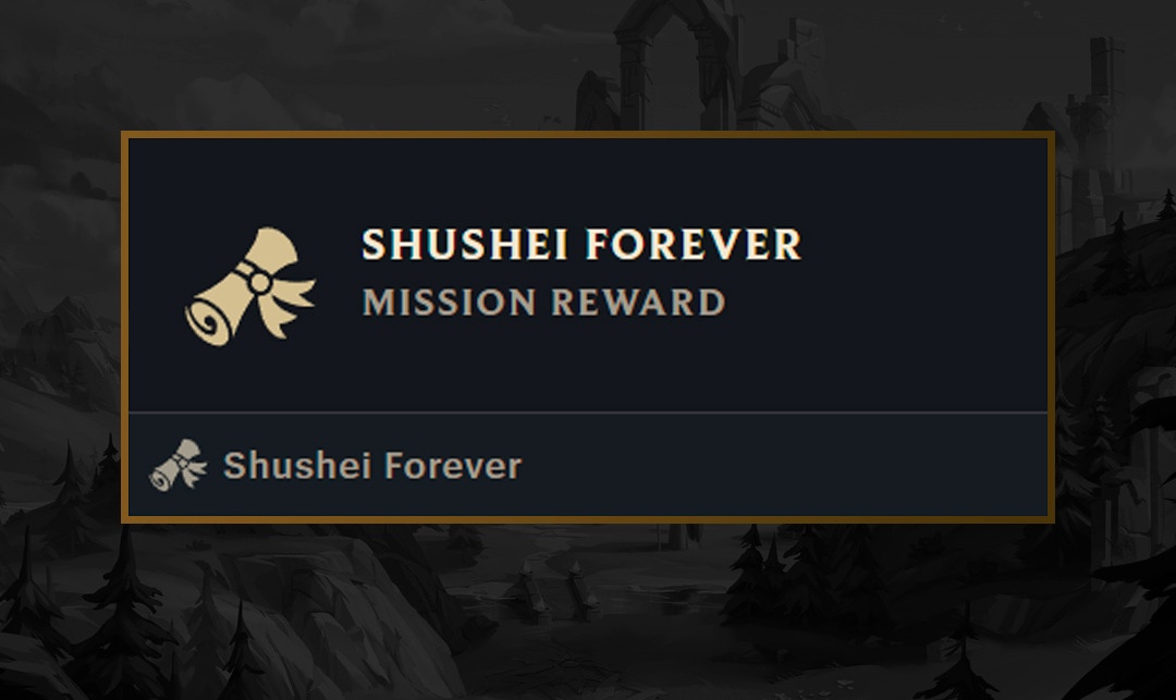 Shushei Forever, League of Legends