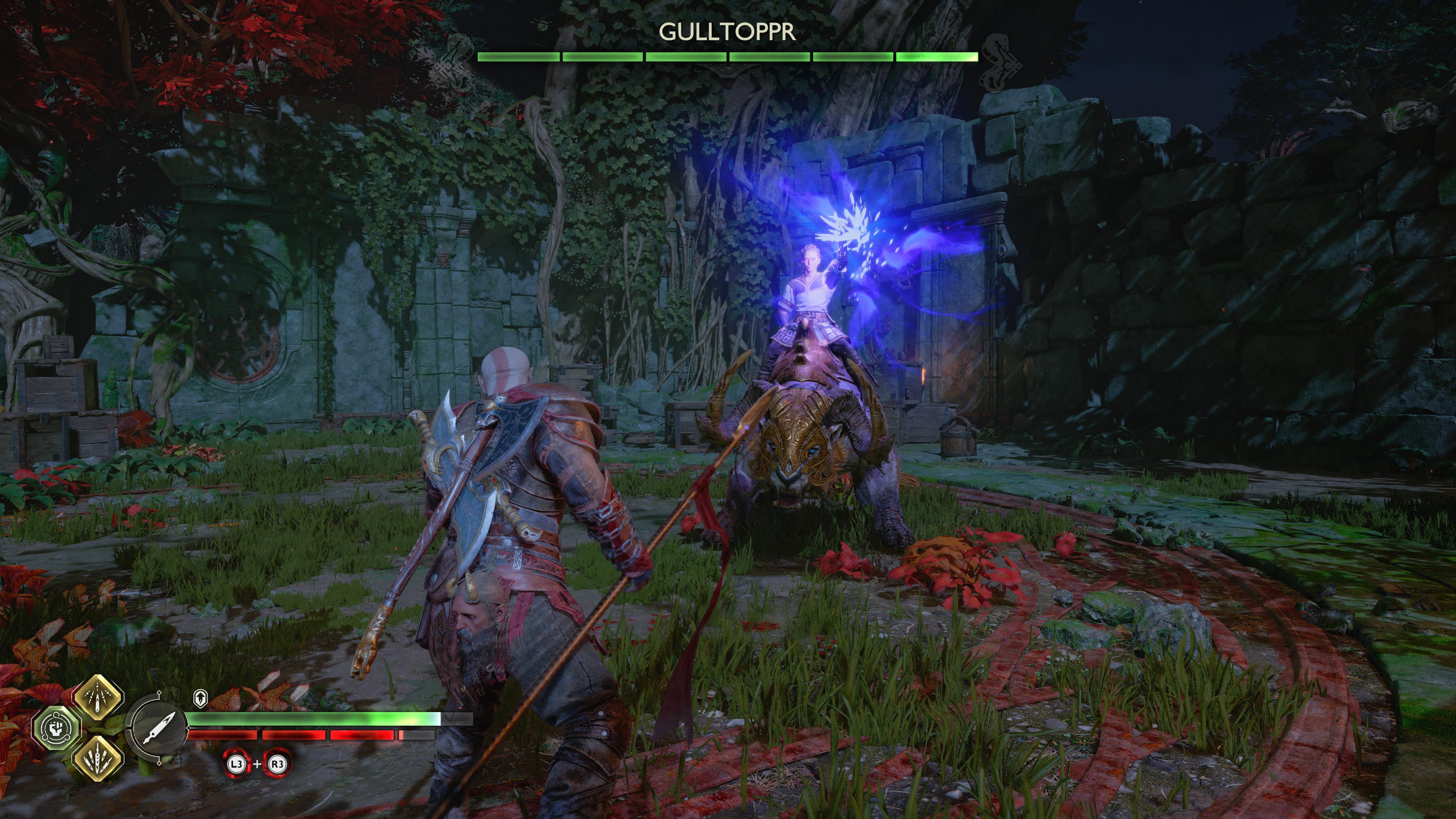 God of War Ragnarok - Stworzenia z przepowiedni: Droga do Frejra, Hajmdal, Ucieczka 6