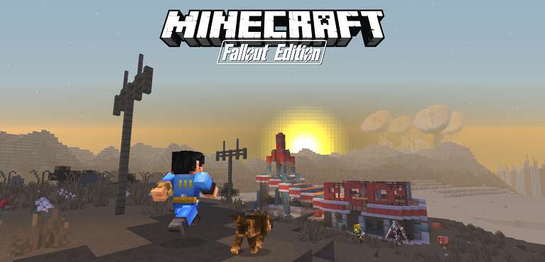 Latanie w końcu na konsolach - duża darmowa aktualizacja Minecraft i motywy z Fallout