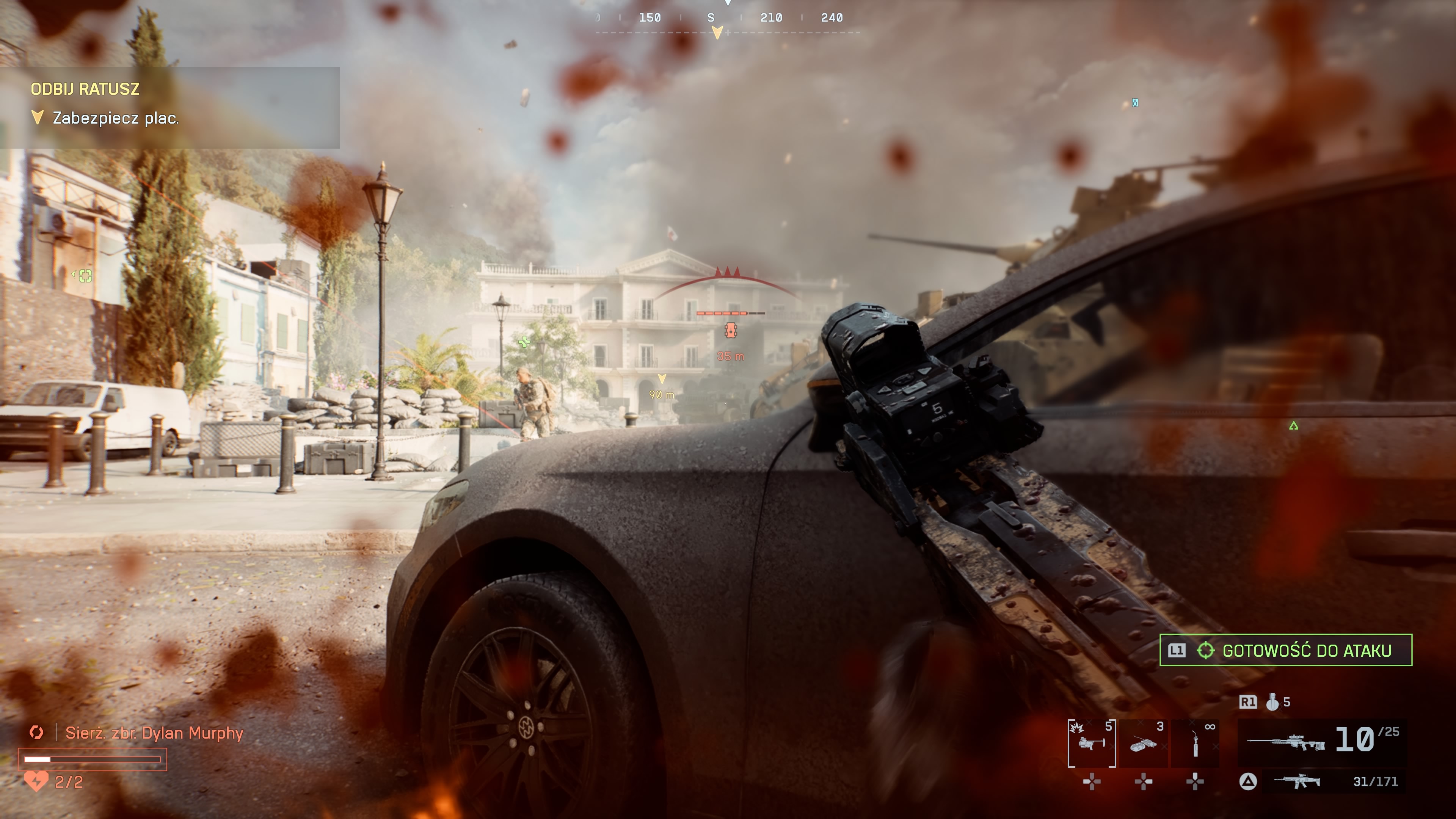 Battlefield 6 - Operacja Gladius: bitwa o Gibraltar, Murphy, pojazd opancerzony