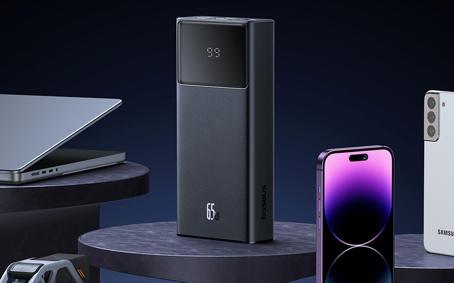 Niezwykle wydajny powerbank Baseus Star-Lord o mocy 65W i 20 000 mAh z rabatem 45%