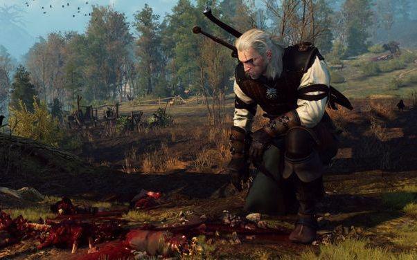 Geralt chętnie poluje na potwory - fragment rozgrywki z Wiedźmin 3: Dziki Gon