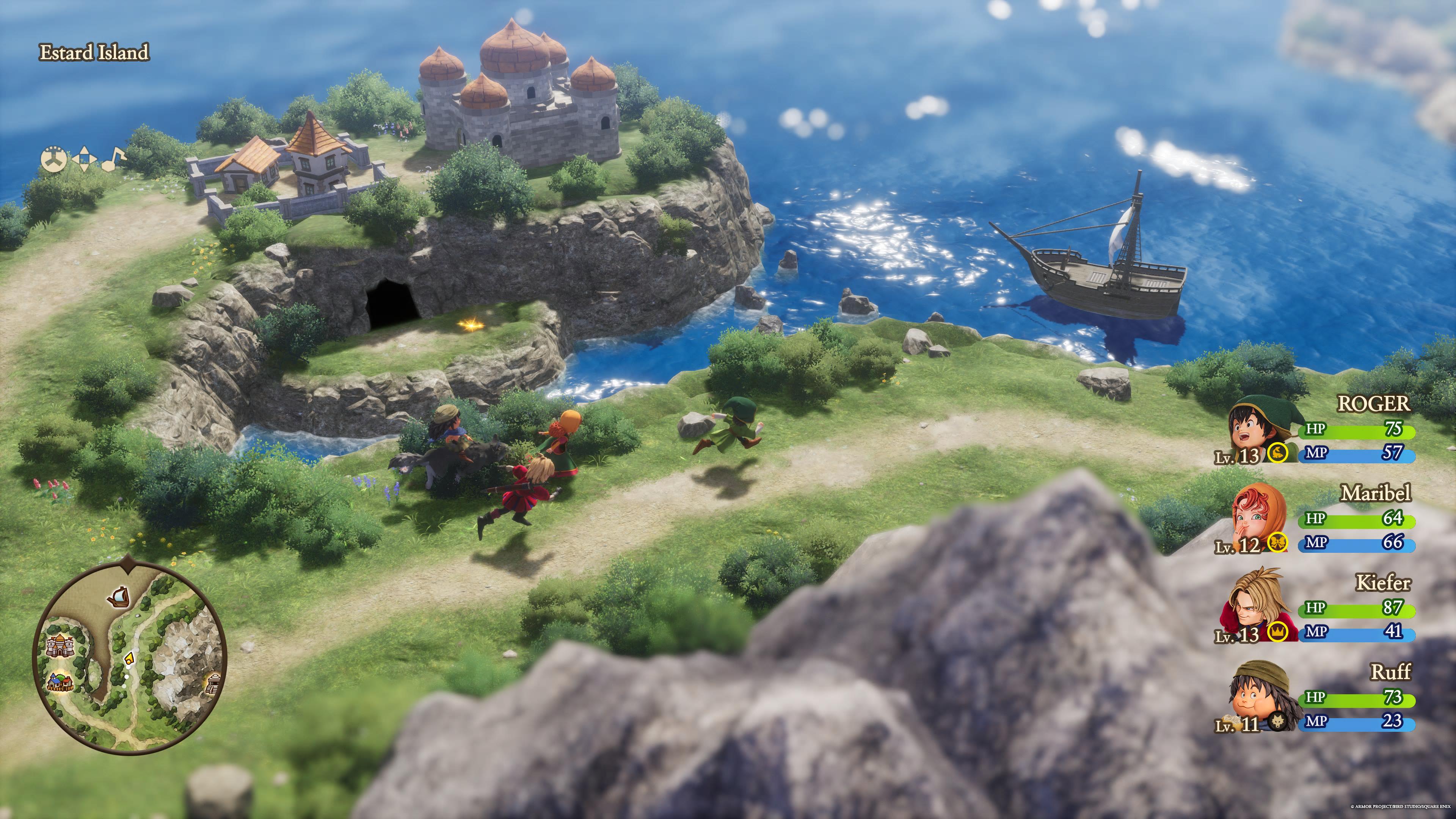 Dragon Quest VII - grafika 