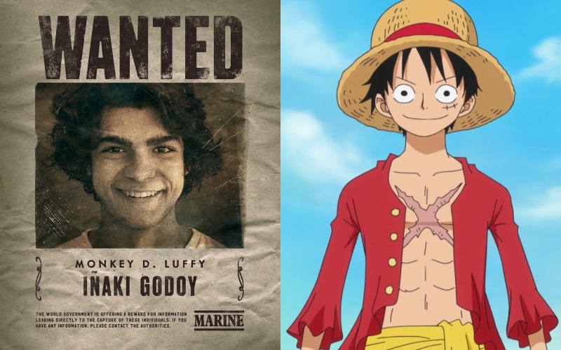 One Piece od Netflixa z główną obsadą aktorów. Zobaczcie porównanie z postaciami anime