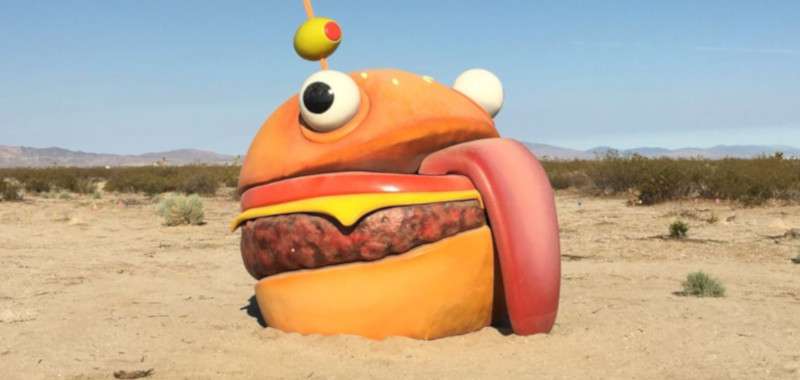 Fortnite. Burger, który zniknął z gry, pojawił się w realnym świecie!