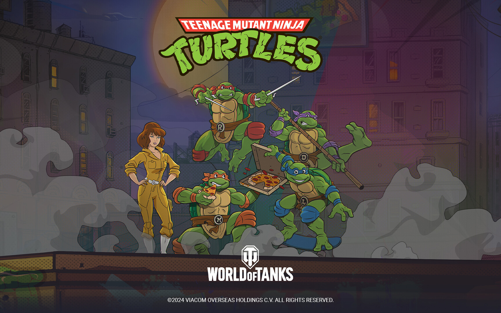 Teenage Mutant Ninja Turtles x World of Tanks