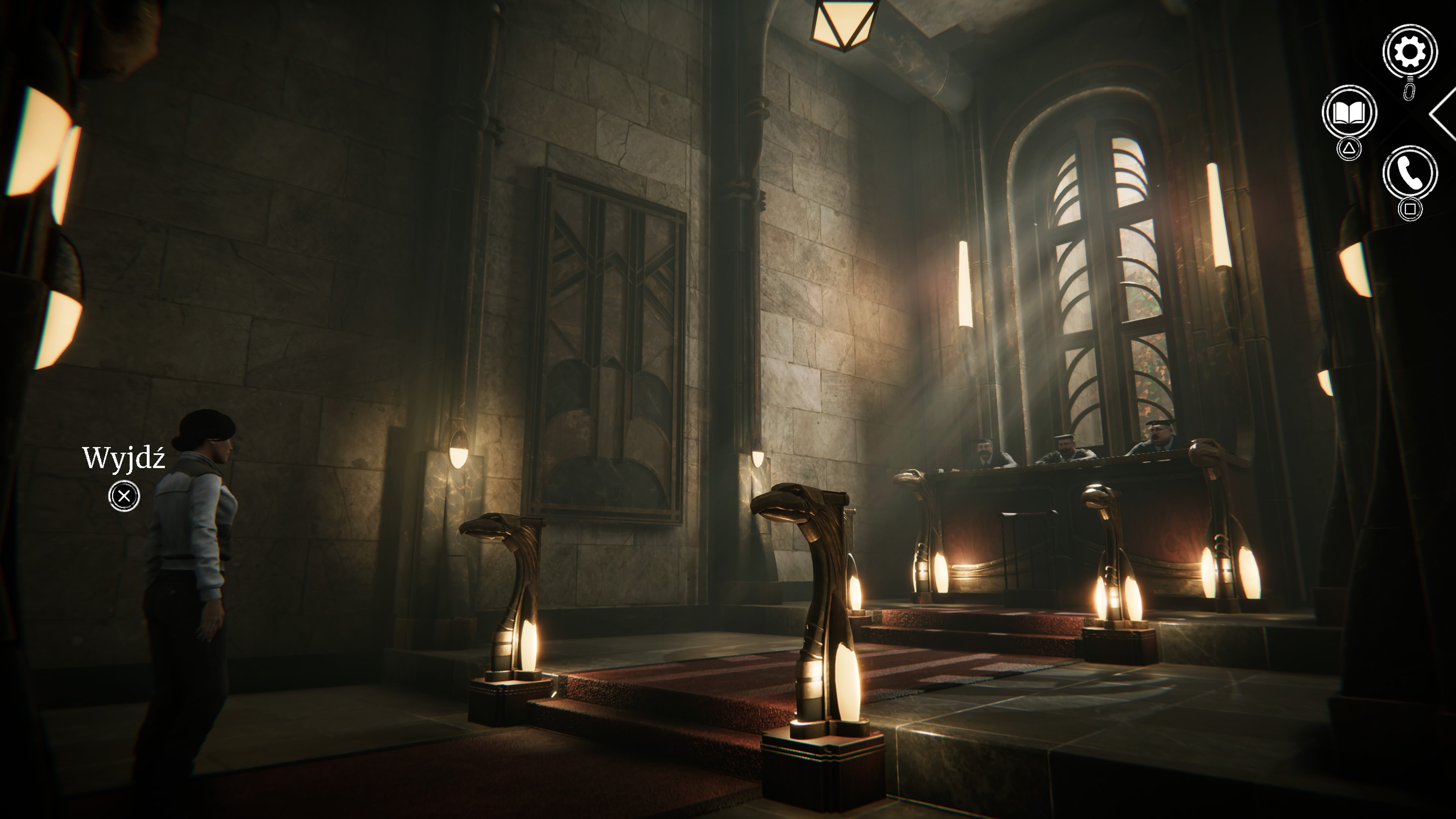 Syberia Remastered - Uniwersytet Barrockstadt: maszyna nakręcająca, rektorzy, biblioteka, zawiadowca, Pons