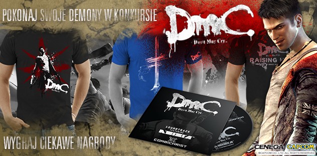 Wygraj atrakcyjne nagrody w konkursie DmC: Devil May Cry!