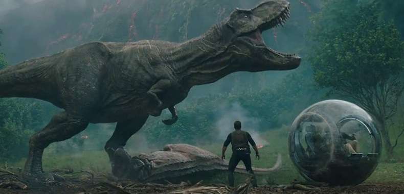 Jurassic World: Fallen Kingdom na pierwszym zwiastunie. Mnóstwo dinozaurów i wielka apokalipsa