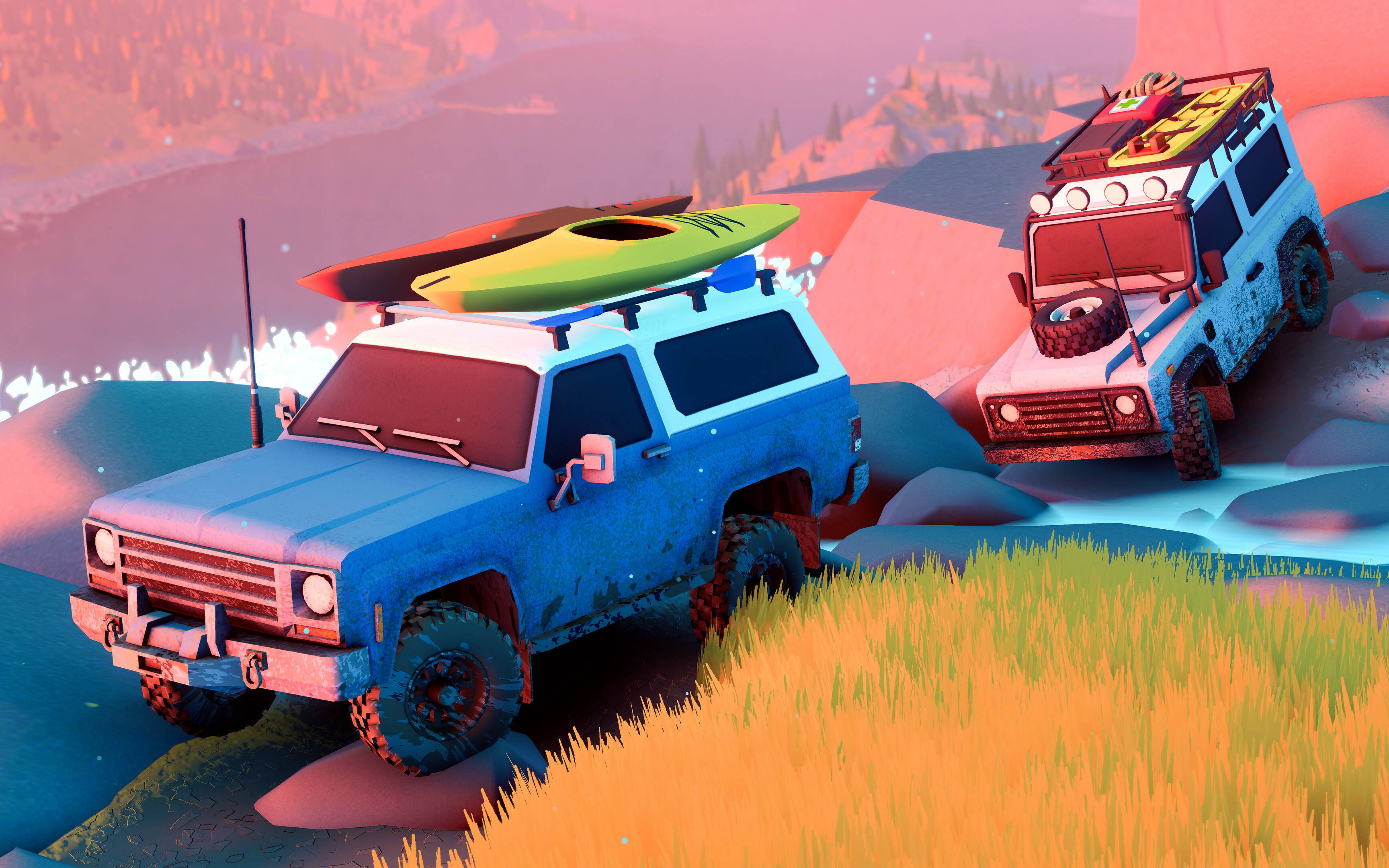 Śliczny rywal SnowRunner i Expeditions zadebiutuje na konsolach