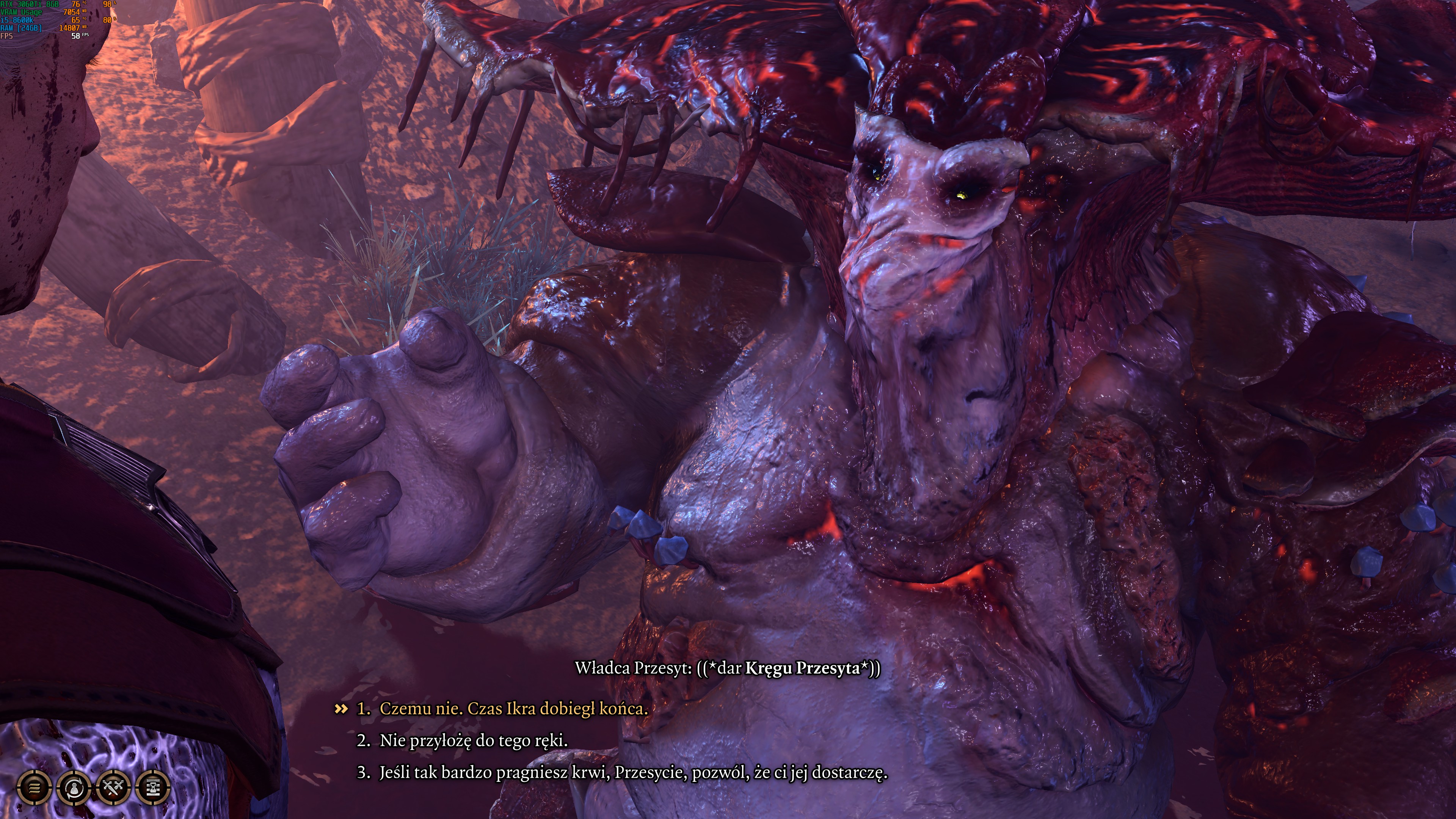 Baldurs Gate 3 - Pomścij krąg Przesyta: Władca Przesyt, Ikr, Władza w Kolonii Mykonidów