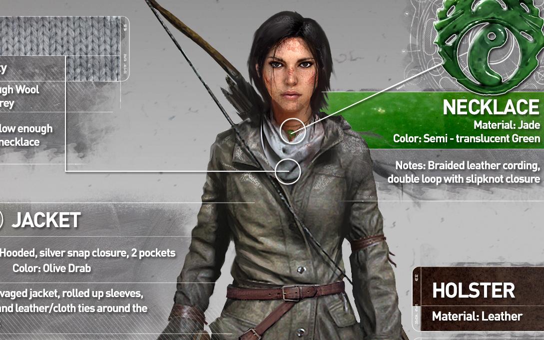 Lara Croft gotowa na mroźną przygodę - ekwipunek postaci w Rise of the Tomb Raider