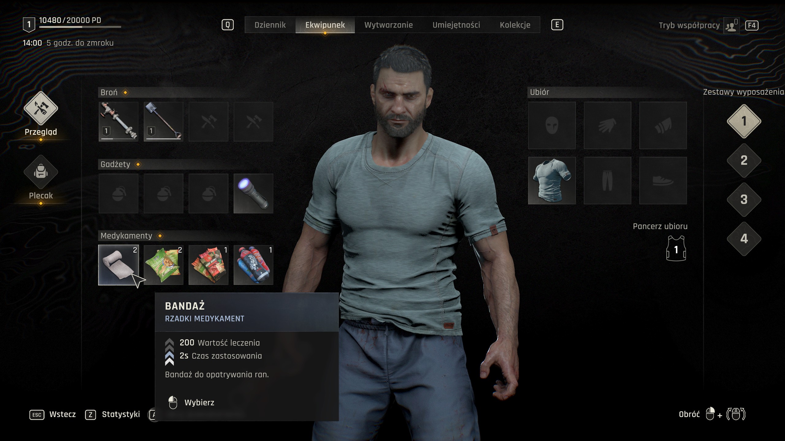 Dying Light The Beast - Zdrowie, HP, medykamenty: jak przywracać sobie HP i zmieniać przedmioty/bronie?