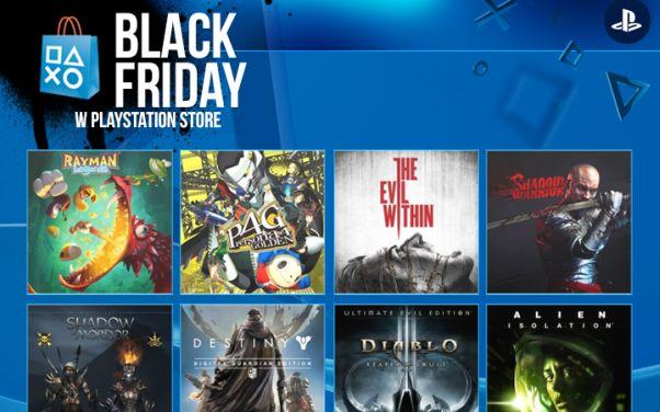 Promocja na PlayStation Store z okazji Black Friday