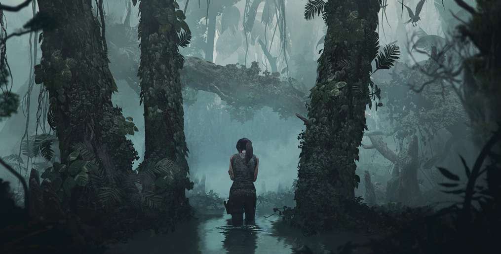 Shadow of the Tomb Raider. Lara staje się jednością z dżunglą na nowym gameplayu