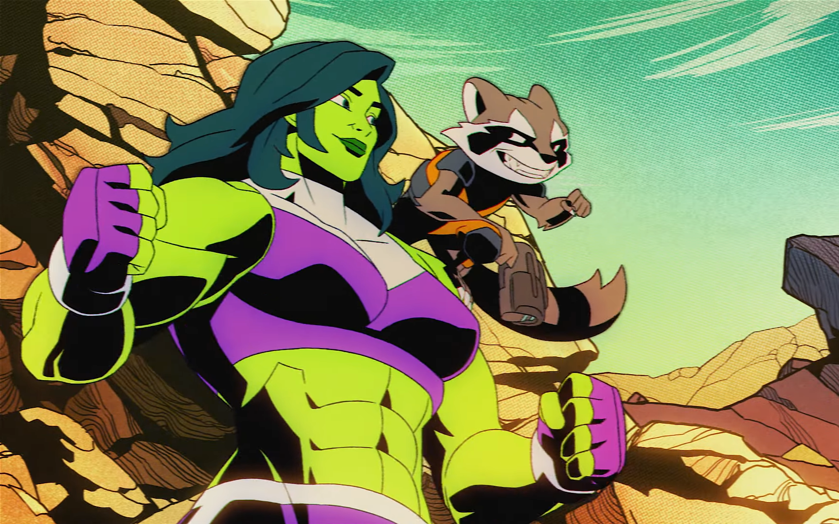 Marvel Cosmic Invasion She Hulk Rocket