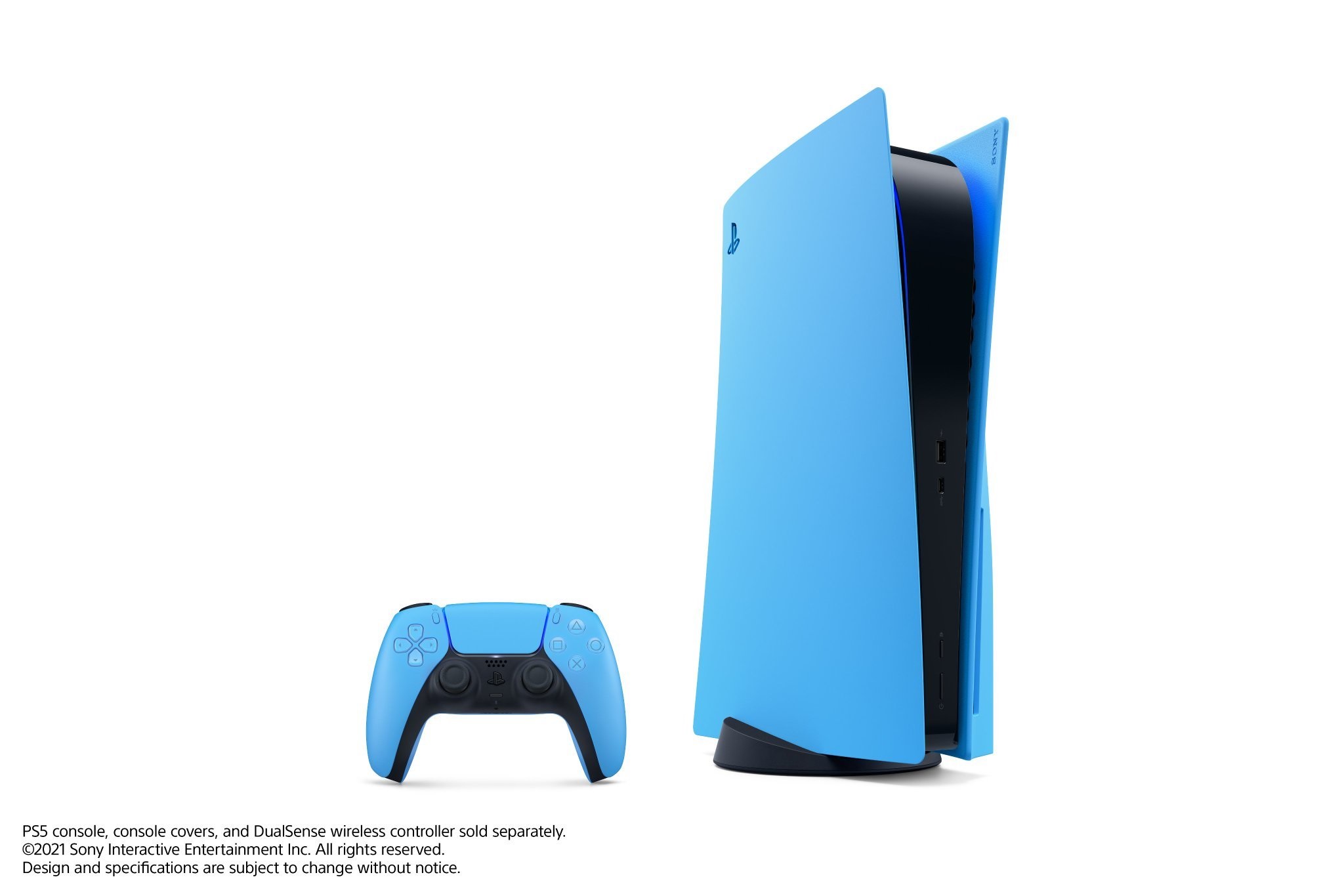 PlayStation 5 w niebieskim kolorze