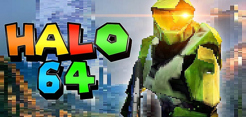 Halo Infinite na Nintendo 64. Fan przedstawia Halo 64