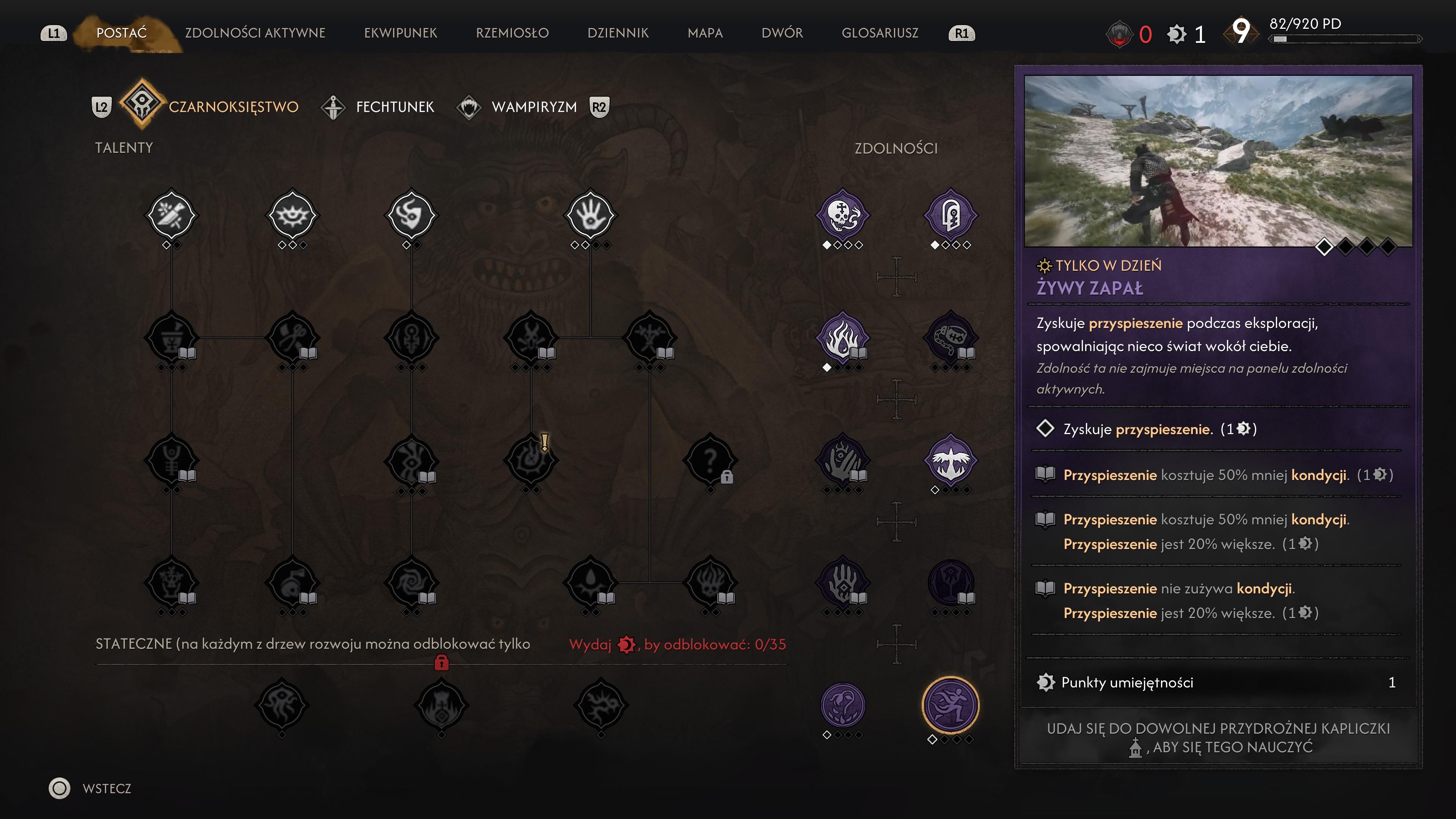 The Blood of Dawnwalker - Wierzchowiec, koń, szybszy sprint: czy jest?