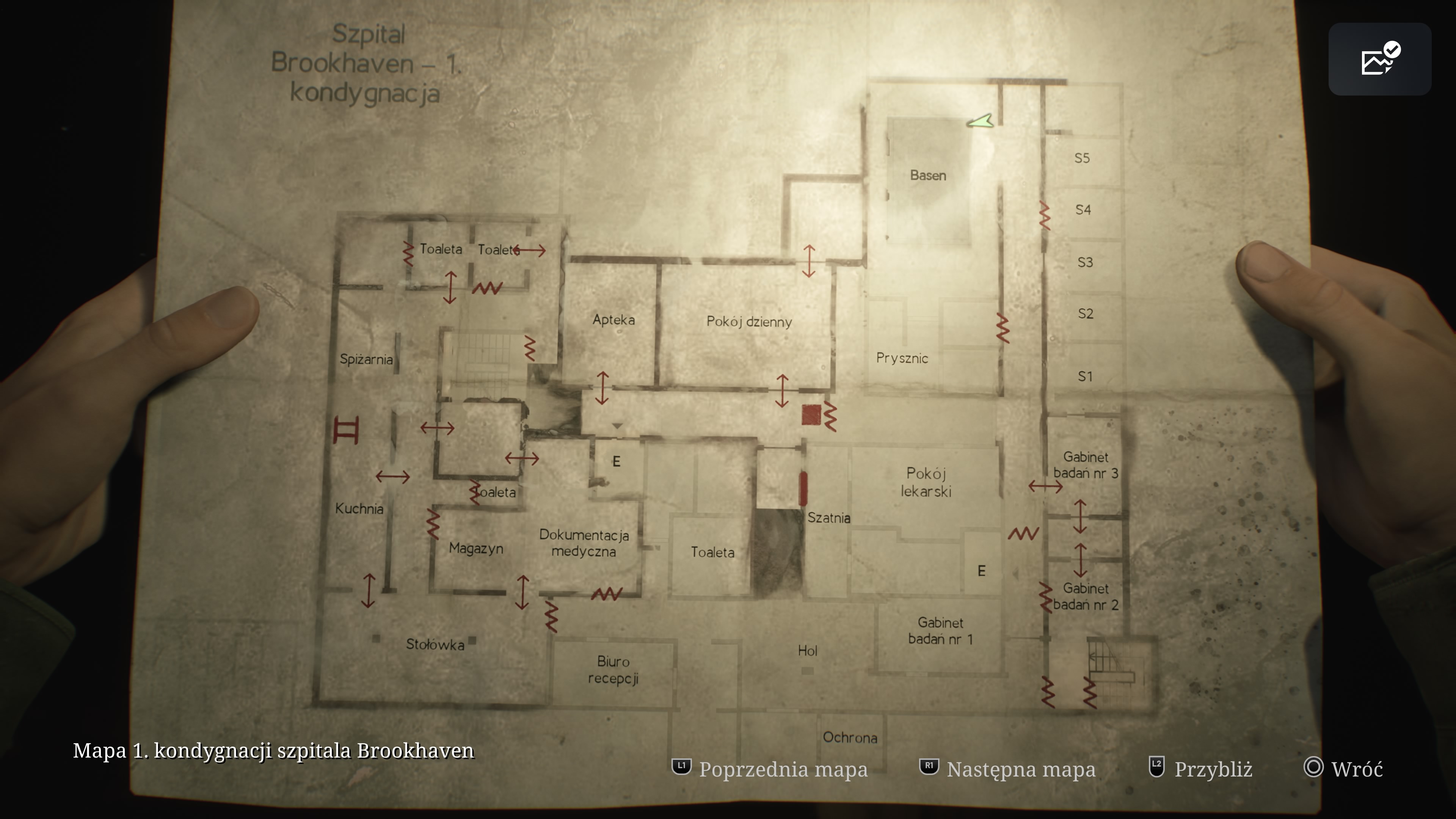 Silent Hill 2 Remake - Dziwne zdjęcia: szpital Brookhaven (druga strona)