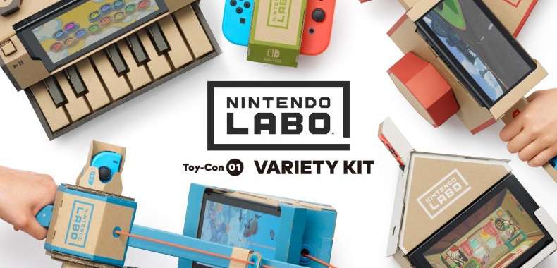 Nintendo Labo dla Nintendo Switch to nowa forma rozgrywki z... Kartonami w roli głównej
