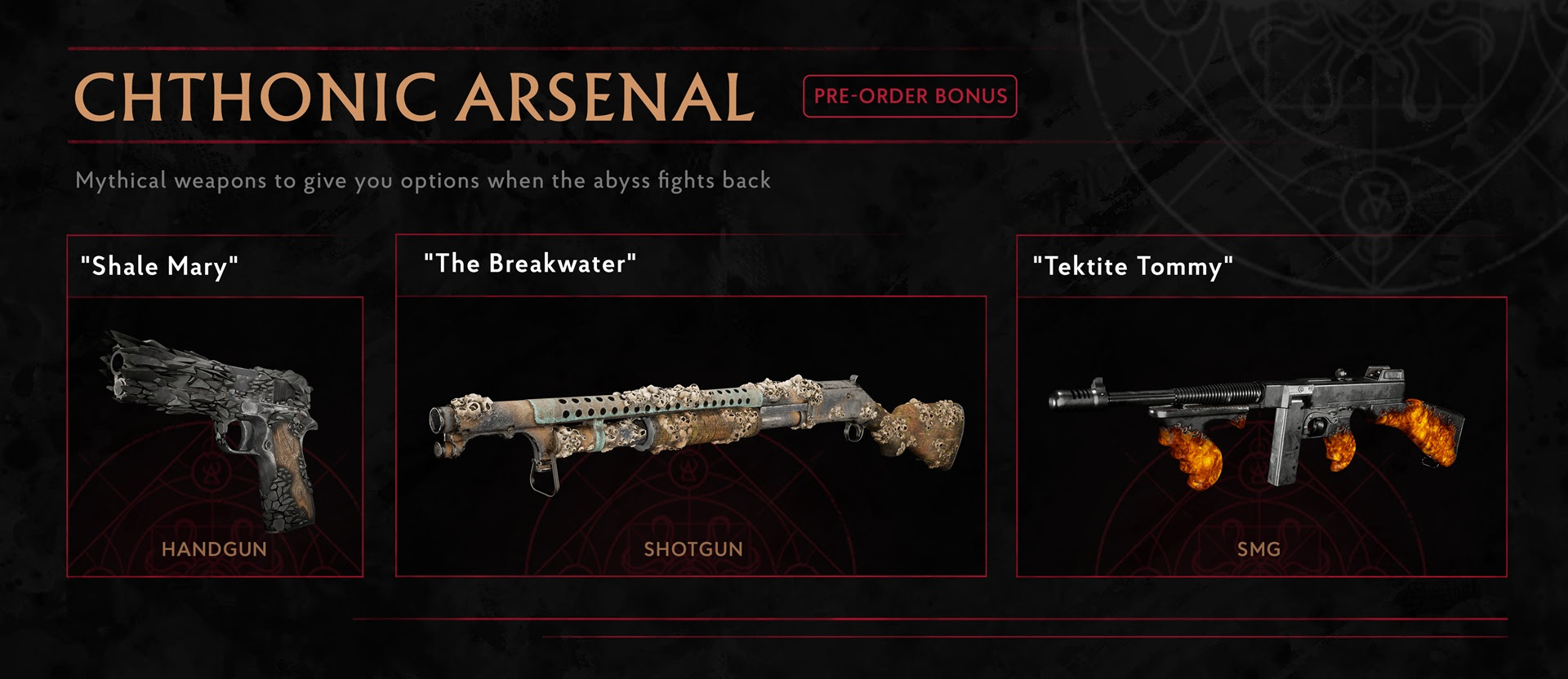 The Sinking City 2 - Chtoniczny arsenał broni