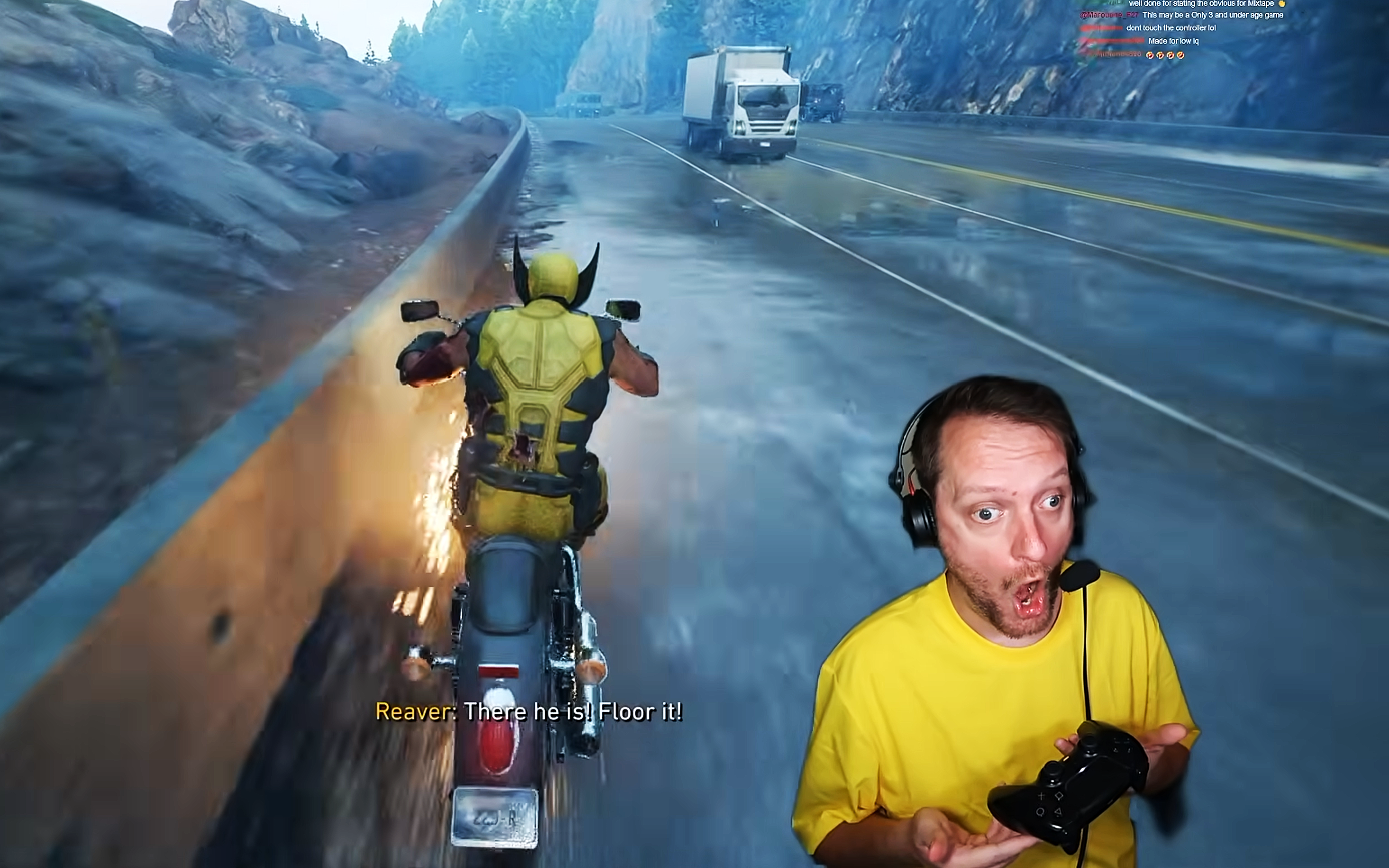 Kompromitacja PlayStation i redaktorów branży gier. Wolverine z pościgiem jak w Mixtape