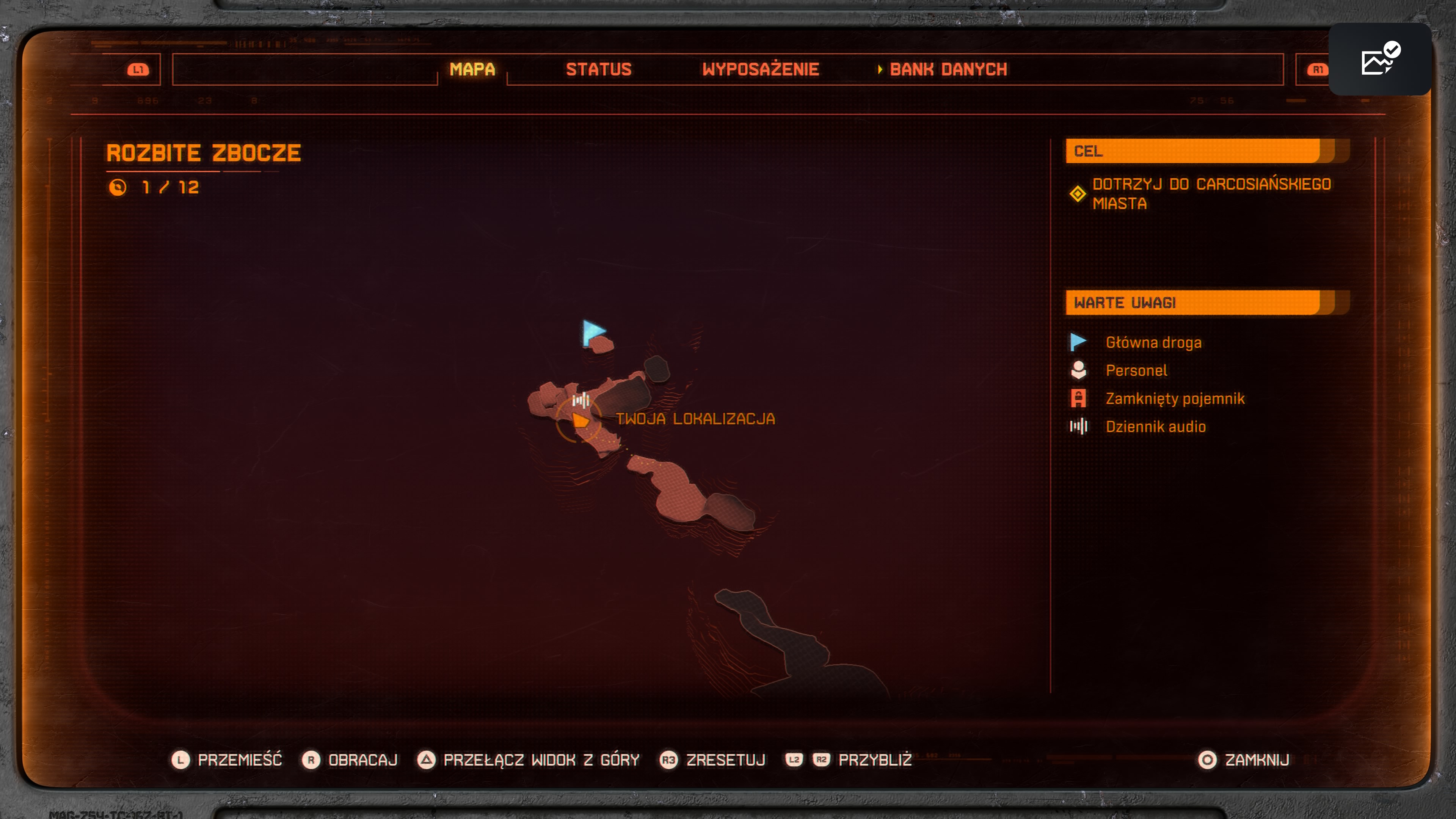 Saros - Rozbite zbocze: wszystkie przedmioty, znajdźki, dzienniki audio i tekstowe