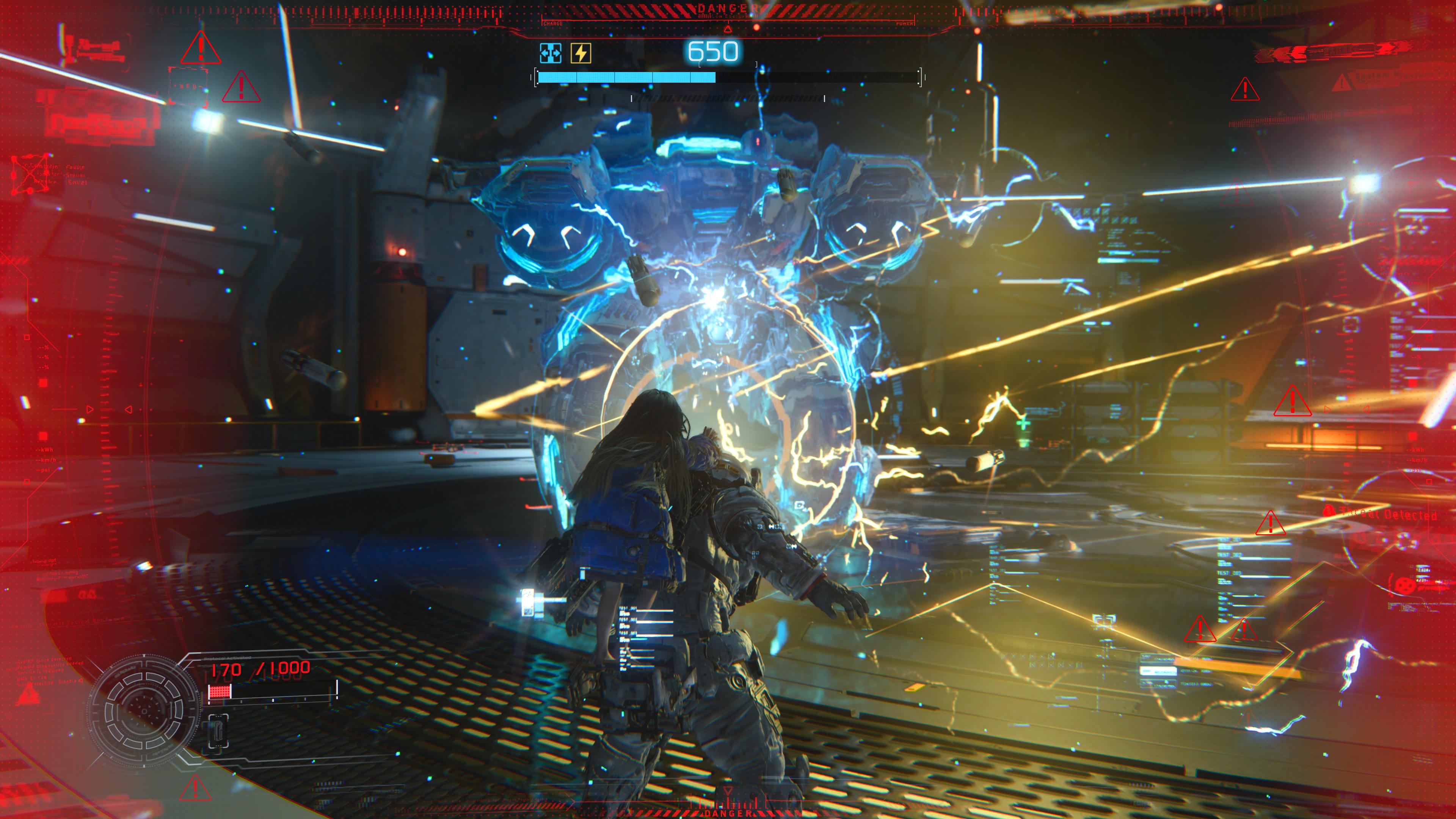 Pragmata - recenzja gry. Starcie z bossem