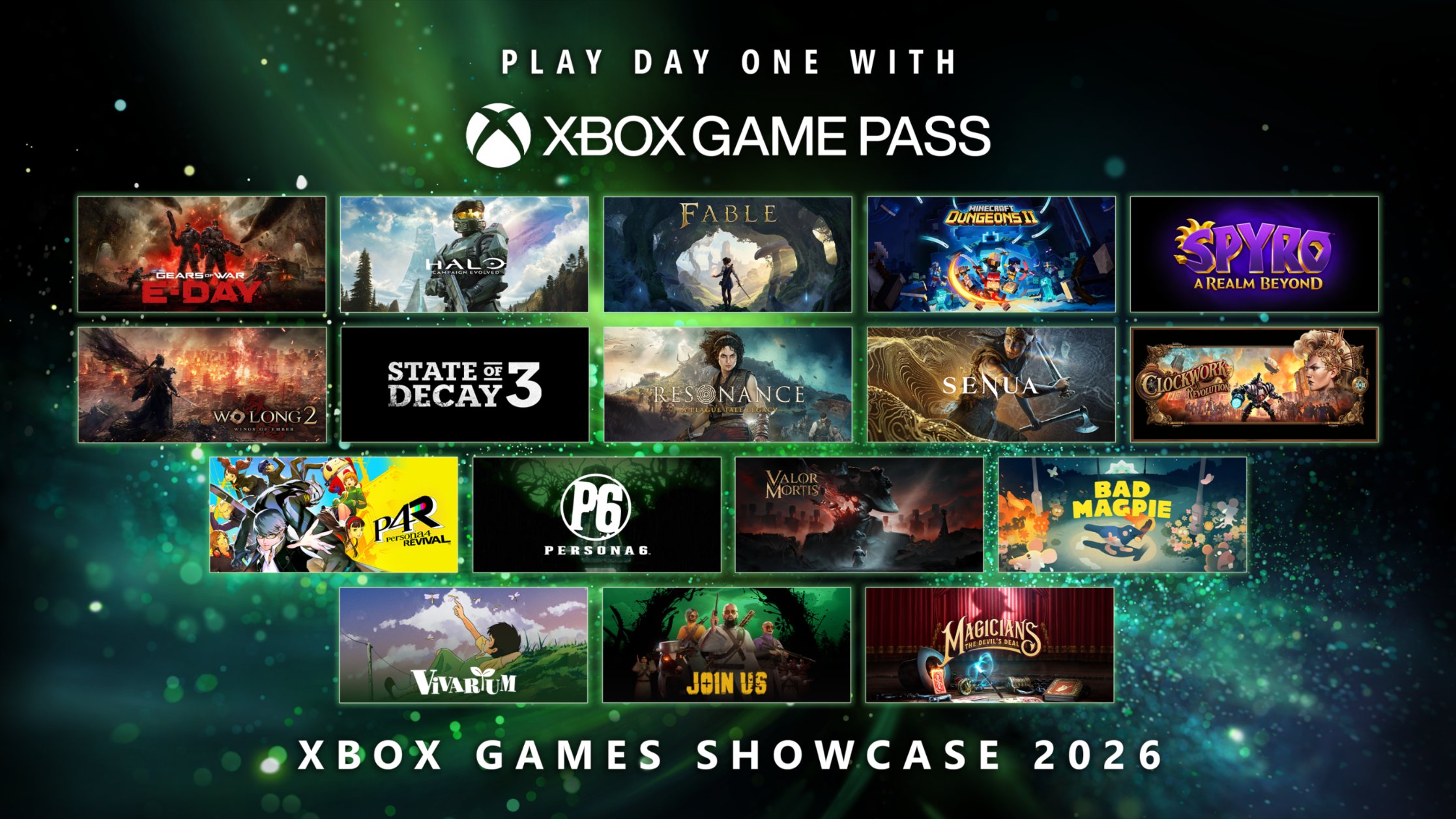 Xbox Game Pass x Xbox Games Showcase 2026