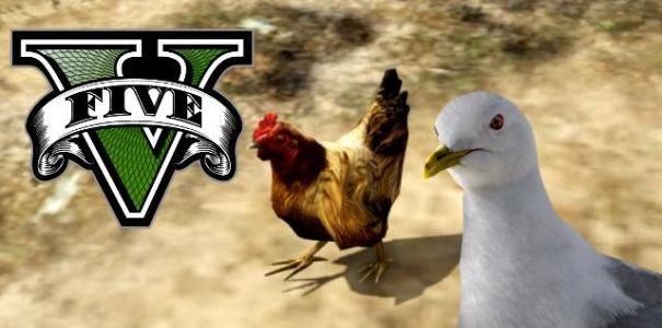 Ptasie wyczyny kaskaderskie na nowym filmiku z GTA V