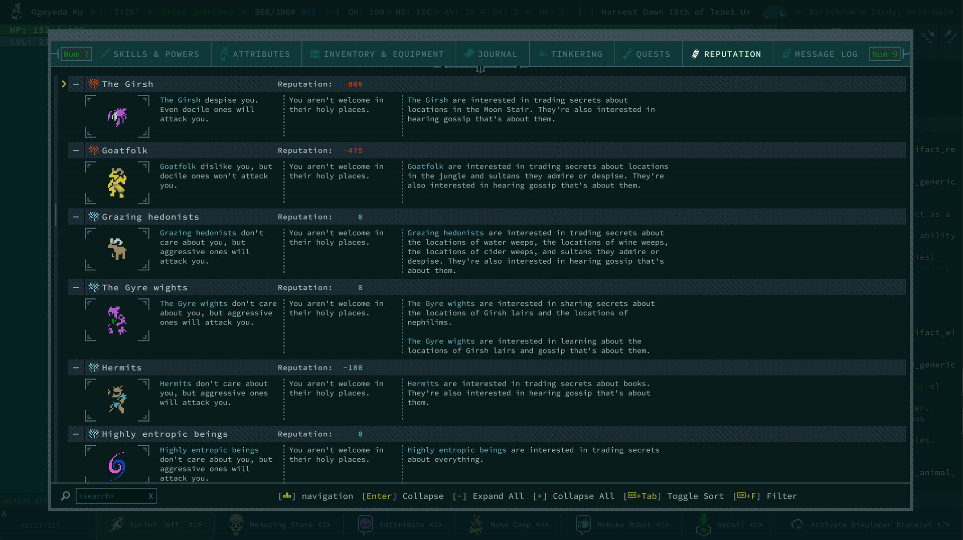 Caves of Qud #9