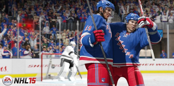 Czy są tu jacyś fani hokeja ? NHL 15 na obrazkach wygląda pięknie