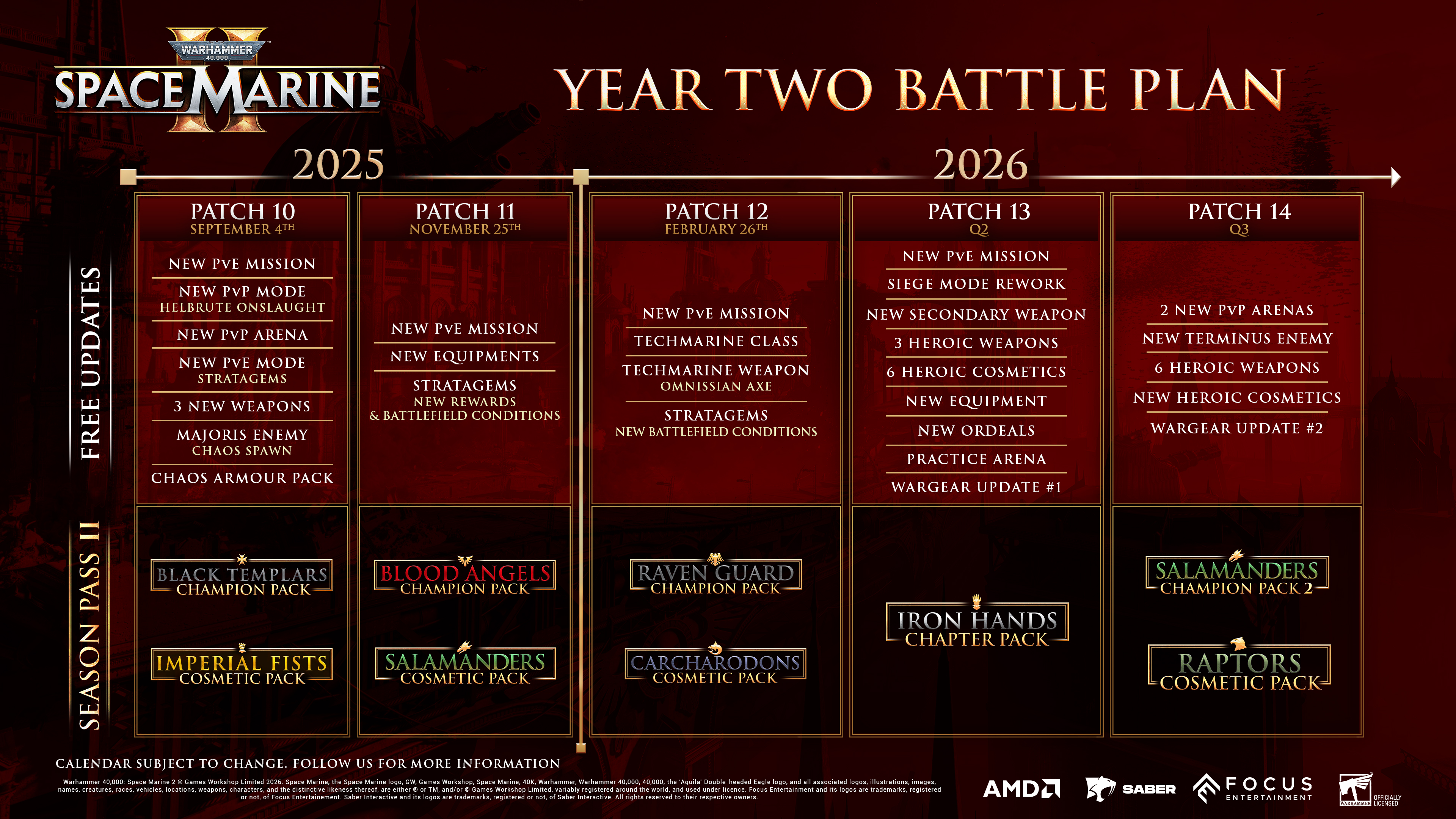 Space Marine Year 2 2026